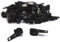 Zipper Repair Solution, YKK #4.5 Coil Auto Slider - Black (3 Sliders / Pack) by YKK