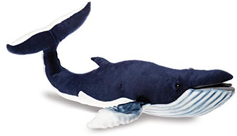 HANSA Wal-Plüschtier, 59 cm, blau