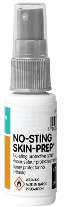 Smith & Nephew NO-Sting Skin-PREP◊ Spray, Protective Dressing Spray, Alcohol-Free Skin Barrier Film, 1 Ounce