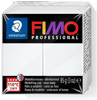 Staedtler FIMO® professional 8004 Ofenhärtende Modelliermasse (1, weiÃŸ