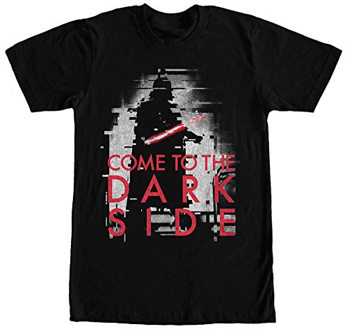 STAR WARS Men's Blurred Come to the Dark Side T-Shirt - Black - 2X Large