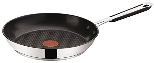 Jamie Oliver by Tefal E7630514 26cm Frying Pan Everyday Stainless Steel Range