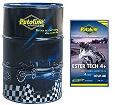 Putoline 510-70614 PUTOLINE Ester Tech Syntec 4+ 10W-40, 4-Takt Motoröl, vollsynthetisch, 60 Liter
