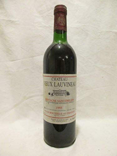 montagne saint-émilion château vieux lauvineau (b2) rouge 1993 - bordeaux france