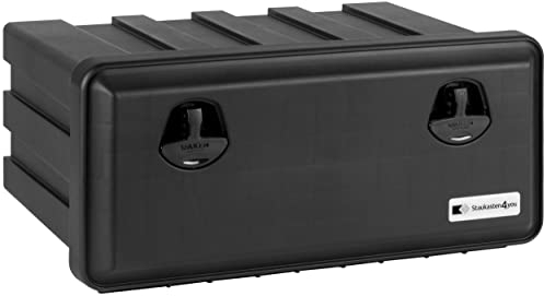 Daken J090+VH401 - Caja de almacenaje para camiones (900 x 367 x 450 mm, incluye soporte vertical)