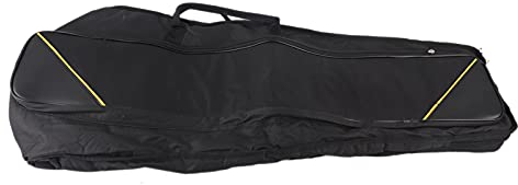 Posaunentasche, tragbare Alt-Tenorposaune-Schultertasche, gepolsterte Oxford-Handtasche, Musikinstrumentenzubehör(Schwarz)