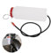 Oldbones Réservoir d'essence auxiliaire Kit de réparation de réservoir d'essence universel pour moto Réservoir d'essence auxiliaire 2L avec tuyau d'essence et soupape de coupure