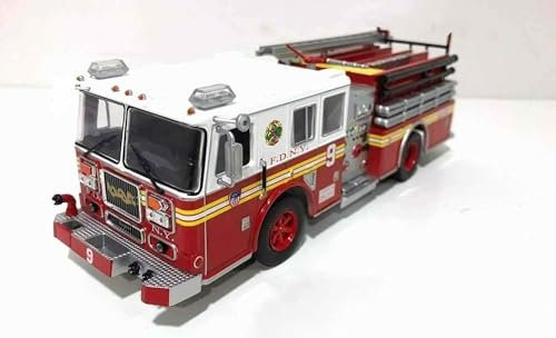 FDNY Seagrave Marauder II 1/43 Amerikanisches Feuerwehrauto aus Metall