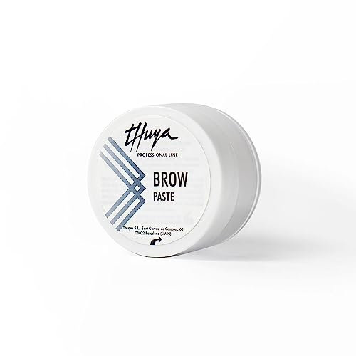 Brow Paste Thuya (15 ml) Pasta blanca para proyecto de cejas y protección contra tintes (1 unidad) Ideal para laminación, maquillaje permanente y microblading. 100% Vegano