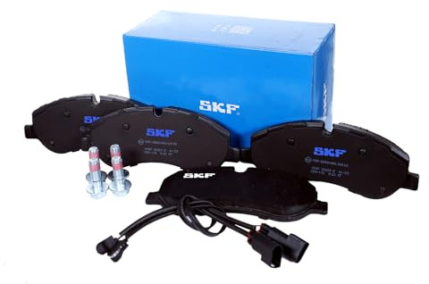 SKF Scheibenbremse Bremsbelag VKBP 80029 E-4er Set - Position Vorderachse Höhe 93mm Länge 203mm Breite 131mm Dicke 17mm - OE Qualität