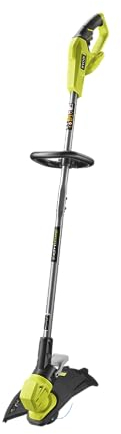 Ryobi RYLT33B-0, Tagliabordi Senza Fili a Batteria 18V, Diametro di Taglio 33 cm, per Lavori di Rifinitura, con Pedale e Interruttore di Sicurezza, Batteria e Caricabatterie non Inclusi