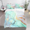 Fadaing Marmor Bettwäsche Set 135x200cm Marmor Optik Muster Bettbezug Cartoon Print Kinder Duvet Cover,Mikrofibre - Mit Kissenbezug Reißverschluss Bettwäsche (135 x 200 cm,1)