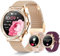 Smartwatch Donna Chiamate e Whatsapp, 1.32'' Orologio Smartwatch Diamante con Cardiofrequenzimetro Contapassi Sonno, IP67 Impermeabile 19 Sports Notifiche Messaggi Orologio Fitness per Android iOS