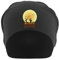 Atspauda Happy Halloween Full Moon Cemetery Graphic Unisex dünne Baumwolle Slouch Beanie schwarz, Schwarz , Einheitsgröße