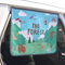 BEBEDECO Magnet Auto Sonnenschutz Vorhang für Seitenfenster für Baby Kinder - Sonnenschutz Sonnenschutz Sonnenschutz Rollo (The Forest Season2)