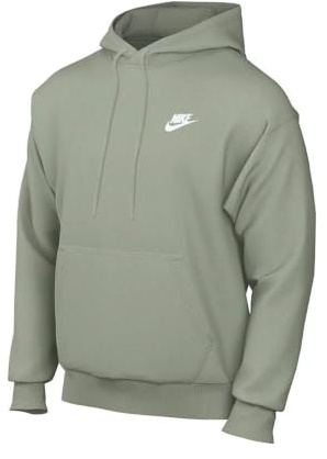 Nike Herren Pullover Brushed Back Hoodie, Light Green, XXL