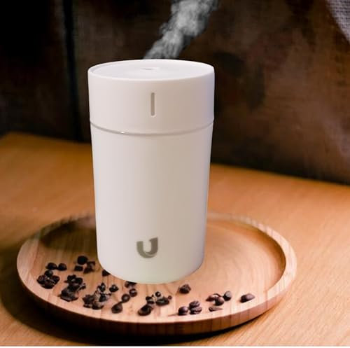 Mini Humidificador Portátil BonyElite - Silencioso y Compacto con Luz LED, Micro USB, para Dormitorio, Oficina o Viaje - Calidad Verificada por Expertos