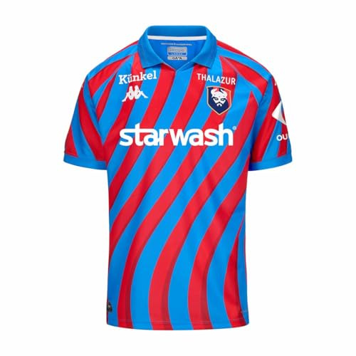 Kappa Kombat Home SM Caen ACT Jersey Caen | Man | Size M | Blue/RED