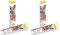 GimCat Duo Paste Anti-Hairball Malz und Hühnchen - Katzensnack fördert den Abgang verschluckter Haare - 1 Tube (1 x 50 g) (Packung mit 2)