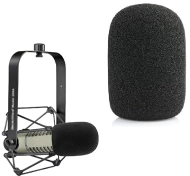 ZHHSUNY Re20 - Filtro pop per microfono Electro-Voice RE20/RE27/RE320, ricambio parabrezza WS-PL2W per EV RE-20/RE-27/RE-320, copertura in schiuma per microfono Asseccories (1)