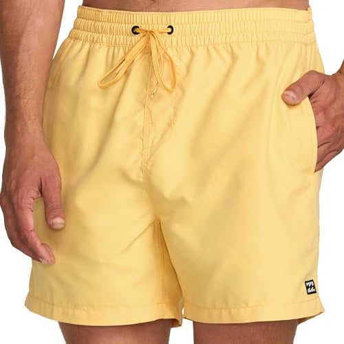 Billabong Herren Standard All Day Elastic Waist 17 Inch Swim Trunks Badehose, Mango, Large