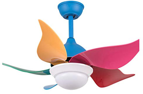 ASYHONG Luces para la Sala de Estar Ventilador de Techo Iluminado 36 / 90cm Ventilador de Techo Moderno Creativo de la guardería Moderna Restaurante de la Oficina del Dormitorio del Dormitorio del