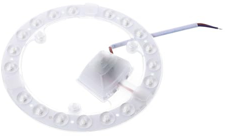 VILLCASE LED Lichtquellenplatine 18w 220v Rund Weiß für Deckenleuchten | Zubehör zur Umgestaltung von Deckenleuchten, Kunststoff Aluminiumsubstrat, Deckeneinbauleuchten