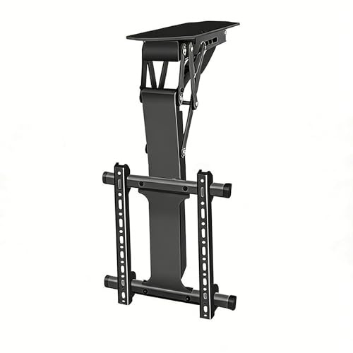 Motorised TV Bracket, Electric tv Ceiling Mount With Remote Control And Switch Control, Motorised TV Lift Fits 18-35 Inch Screen, Ceiling and wall mounting (18-35 inch)