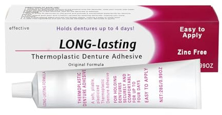 Adhésif de fixation pour prothèses dentaires,Dental Adhésif,Adhésiff pour prothèse dentaire,Extra starker Zahnkleber,sicherer und langlebiger Zahnkleber,28g