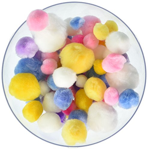 Pepperbell Pom Poms sortiert 300-pastel