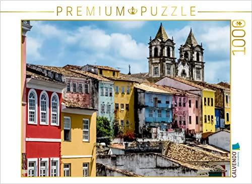 CALVENDO Puzzle Pelourinho Salvador da Bahia | 1000 Teile Lege-Größe 64 x 48 cm Foto-Puzzle für glückliche Stunden
