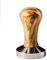 Tamper Olive 57mm von AlTaGru Coffee Tools by DekoStore Olivenholz Griff, Edelstahl Unterteil, Kaffeestempel, Kaffeemehlpresser,Tampa, Stampfer