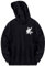 OLIPHEE Herren Kapuzenpullover mit Cry Baby Trauriges Mädchen Druck Hoodie Aschwarz-2 2XL