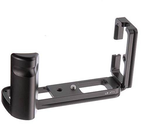 Shuangyu XT3 Grip Vertical Shooting Handle QR Quick Release L Plate DSLR Camera Mount Holder for Fuji Fujifilm XT3 X-T3