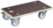 WAGNER Transporthilfe MM 1341 I 57,5 x 30 x 15 cm - Tragkraft 500 kg - Multiplex - schwer beladene Kisten, Geräte & Möbel I Trageloch I rutschfeste Oberfläche I FSC®-Zertifiziert - 20134101