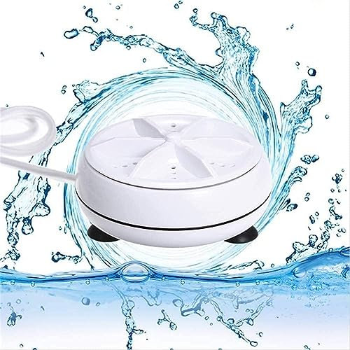 Portable Washing Machine Mini Washing 3in1 Dishwashers Mini Lights Ultrasonic Waves Convenient Travel Home Business Travel USB