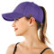 BLURBE Dame Baseball Kappe - Baseball Cap Für Pferdeschwanz, Unisex Einstellbar Ponytail Baseballmütze UV Sonnenhut Verstellbar Baumwolle Sport Cap Hip-Hop-Hut