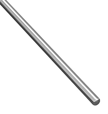 GOONSDS 7075 Barra De Torno De Barra De Aluminio Redonda Sólida 500Mm / 19.68 Pulgadas,Diameter 22mm 1pcs