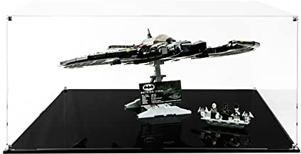 INNERSPACE Vitrine für LEGO 76161 Batwing 10276 ColSSEo Modellbau Action Sammelfiguren 65 x 65 x 30 cm Crystal Plexiglas Anti-UV