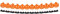 Folat 23863 - Happy Halloween Booo! - Halloween Dekoration Papiergirlande Figuren Kürbis Fledermaus Schwarz, Orange fur Halloween Party Deko Kinder