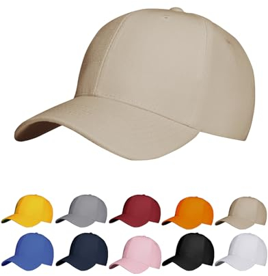 NebulaGlam Casquette de Baseball, Anti-Soleil Baseball Cap, Casquette de Baseball Réglable Unisexe pour Les Entraînements de Course et Les Activités de Plein air Toutes (Kaki)
