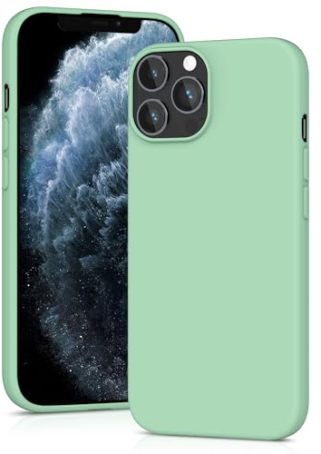 YATWIN für iPhone 11 Pro Hülle, Premium Silikon Handyhülle mit Kameraschutz, Seidig-Weicher Berühren Ultra Dünne Stoßfeste Kratzfeste Schutzhülle, Hellcyan