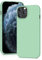 YATWIN Cover per iPhone 11 Pro, Custodia in Silicone Morbido con Tagli di Precisione per Fotocamera, Design Ultra Sottile, Protezione 360° con Bordi Rialzati, ‌Ciano Chiaro‌