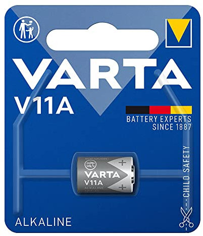 Pila alcalina 6V, tamaño Ø10,22x16,5mm, Ideal para Dispositivos electrónicos y Juguetes. Blister de 1 Unidad.