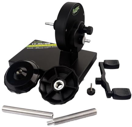 Colcolo Angelschnur-Spulgerät, Angelschnur-Spulstation, 1: 3,7 Tragbar für Tisch-Angelrolle Schnurwickelmaschine, Herrengeschenk