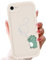 Zrutru Cute Dinosaur Phone Case for iPhone SE 2022/SE 2020/8/7 4.7,Kawaii Cartoon Bubble Cases Funny Design Pattern Cover for Girls Kids Boys,Beige Soft Shockproof Lens Protection SE 2022/2020