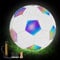 Ballon de Football Réfléchissant Taille 5, Ballon Foot, Ballon de Foot avec Pompe, Ballon D'entraînement de Football pour Une Utilisation en Intérieur et en Extérieur, pour Enfants Adultes