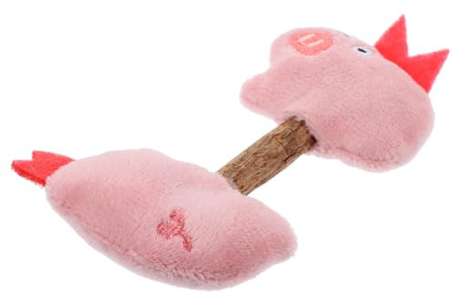 GRIRIW Interaktives Katzen-Spielzeug Silberlinde Mit Plüsch-tierchen Für Katzen Beißen Und Fördert Und Stress