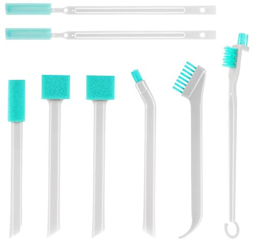 8 Pcs Crevice Cleaning Brush Small Cleaning Brushes For Tight Spaces Window Sill Cleaner Tool Cleaner Tight Spaces Tiny Brush Mini Parts Humidifier Toaster For Small Space Gaps Corner Toilet Keyboard