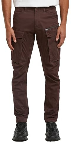 G-STAR Pantalones Rovic Zip 3D Regular Tapered para Hombre, Marrón (chocolate plum D02190-5126-G692), 33W / 30L